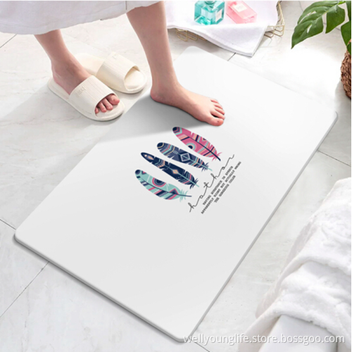 innovative products 2021 diatomite foot mat